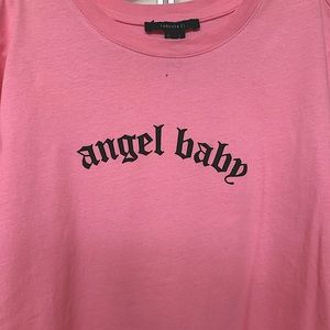 FOREVER 21 ‘ANGEL BABY’ GRAPHIC TEE